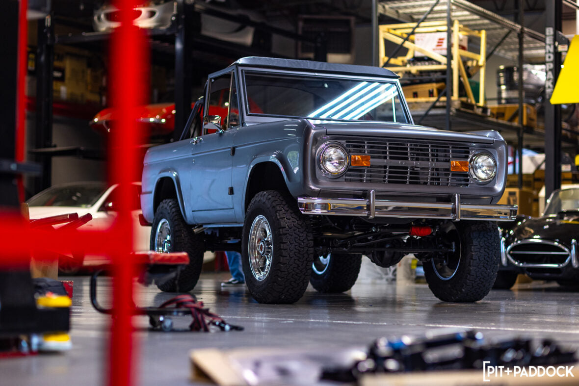 1973 Classic Ford Bronco with Relicate leather interior