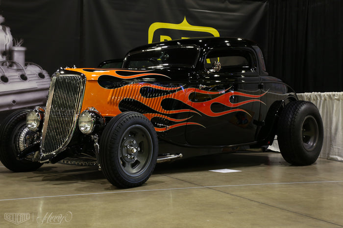 1934 Ford Couple Relicate Distressed Leather Old Ranch Rex Rods