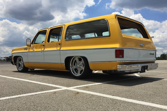 1979 Chevrolet Suburban Relicate Custom Leather Interior