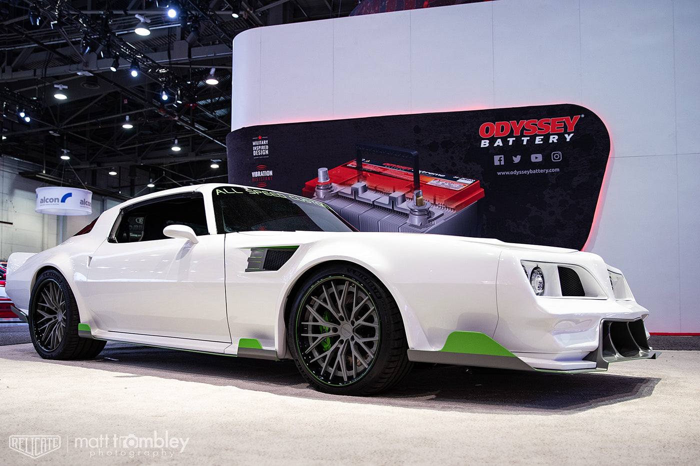 1980 Pontiac Firebird at Sema 2019 - Relicate Leather