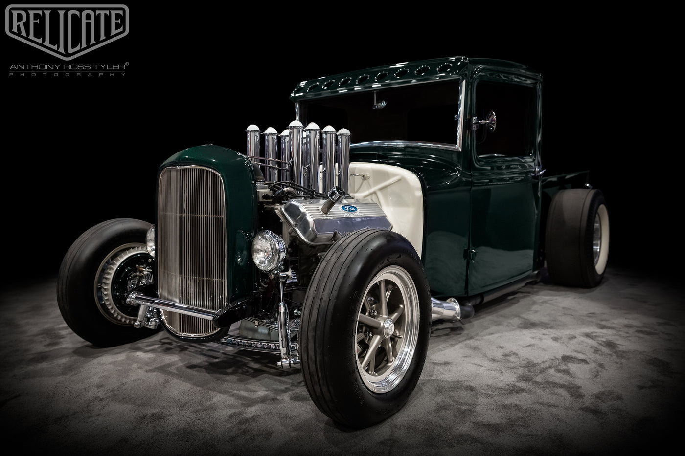 1932 Ford Pickup Truck Custom Relicate Leather Interior