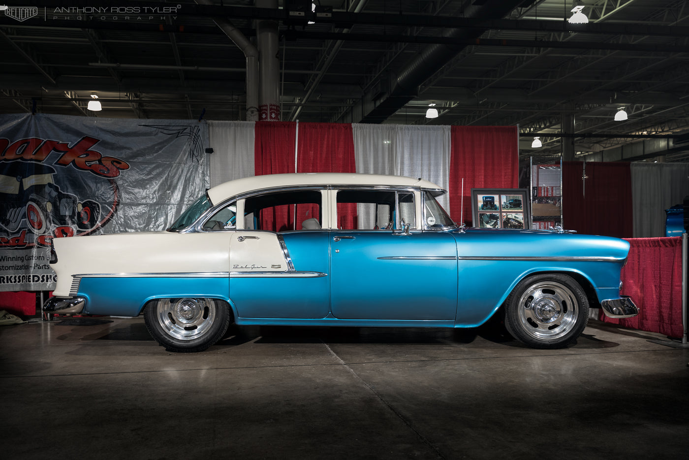 1955 Chevrolet Bel Air Relicate Custom Leather Interior