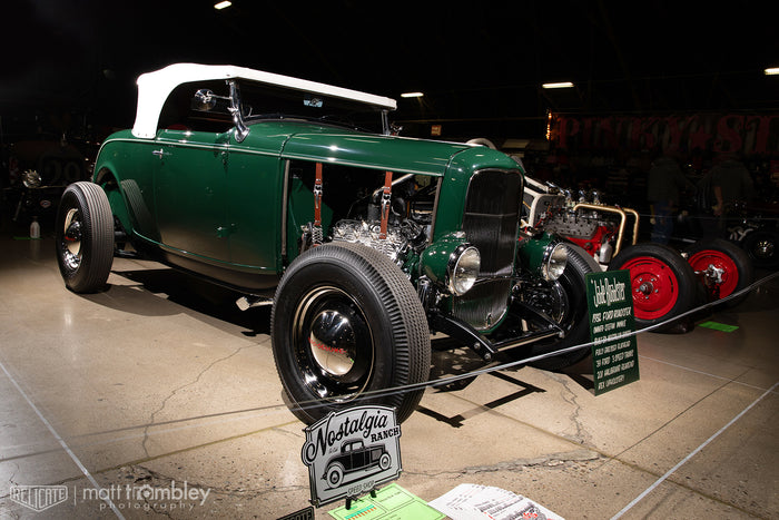 1932 Ford Roadster with Relicate Leather Oxblood interior