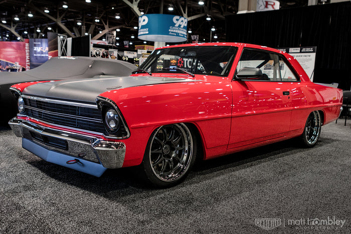 1967 Chevy II Detroit Speed Relicate Custom Leather Interior