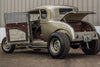 1929 Ford Coupe Relicate Custom Distressed Leather Interior