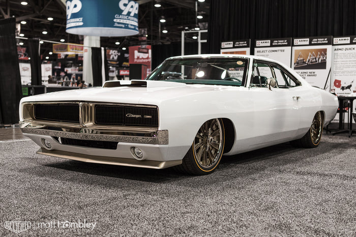 1969 Dodge Charger BBT Fab Relicate Custom Leather Interior