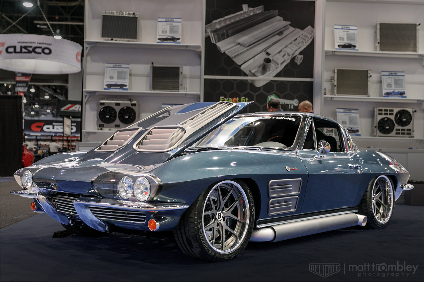 1963 Chevrolet Split Window Corvette Relicate Custom Leather Interior