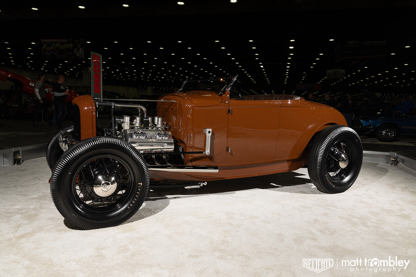 1931 Ford Relicate Leather Interior Hilton Woods Antiqued Full Grain Leather