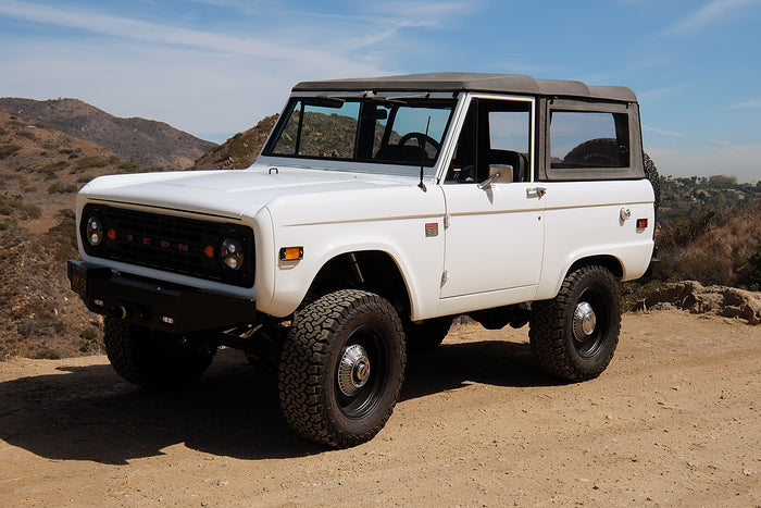 Icon 4x4 BR Bronco Relicate Custom Leather Interior