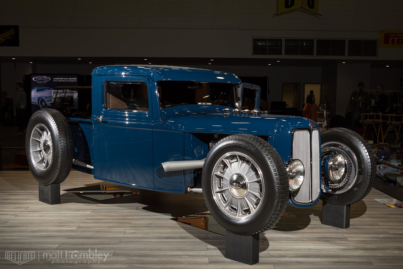 Jason Graham Hot Rods Detroit Autorama Great 8 1934 Ford Pickup Truck