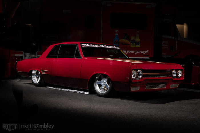 Wicked Fabrication 1965 Oldsmobile 442 Custom Relicate Leather Interior