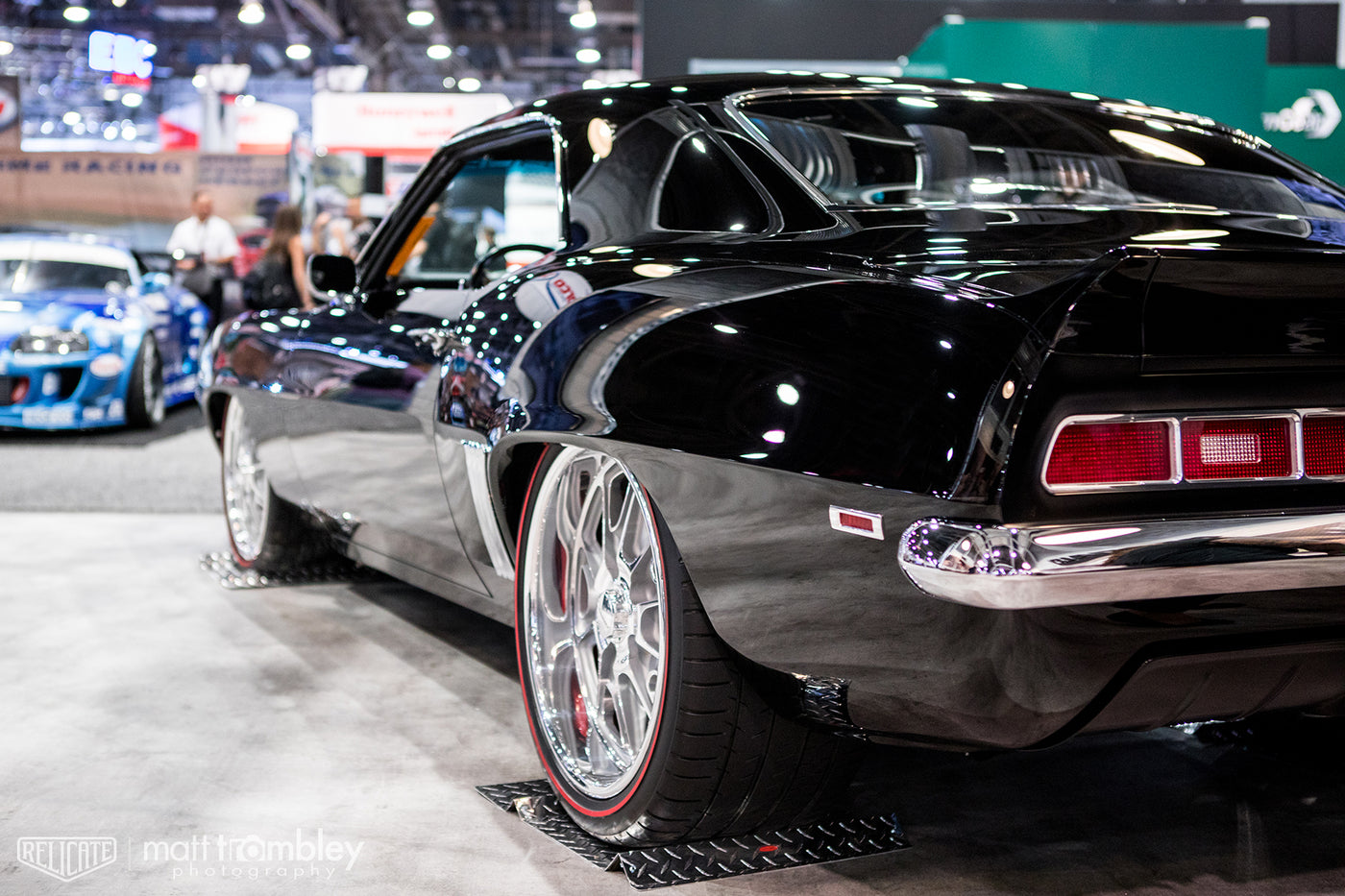 1969 Chevrolet Camaro Roadster Shop Interiors by Shannon Relicate Leather