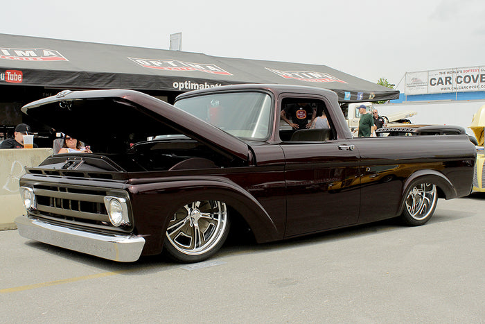 1961 Ford F-100 Unibody Pickup Relicate Custom Leather Interior