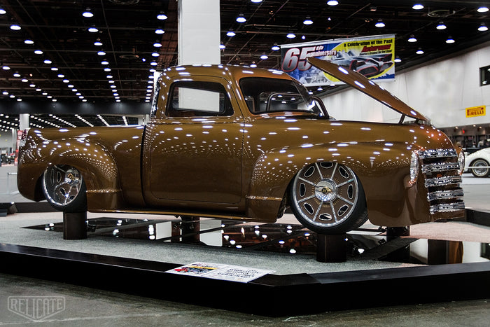 1949 Chevrolet Heirloom Pickup Custom Relicate Leather Interior