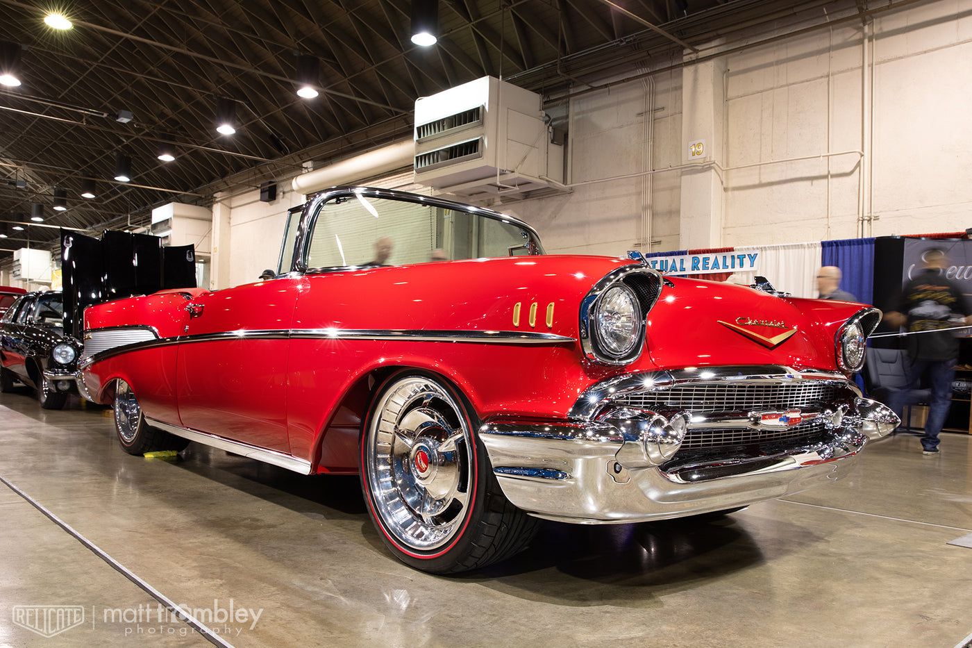 1957 Chevrolet Belair Convertible with Relicate Napali Leather