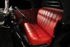 Relicate Napali leather 1932 Ford Roadster Red interior