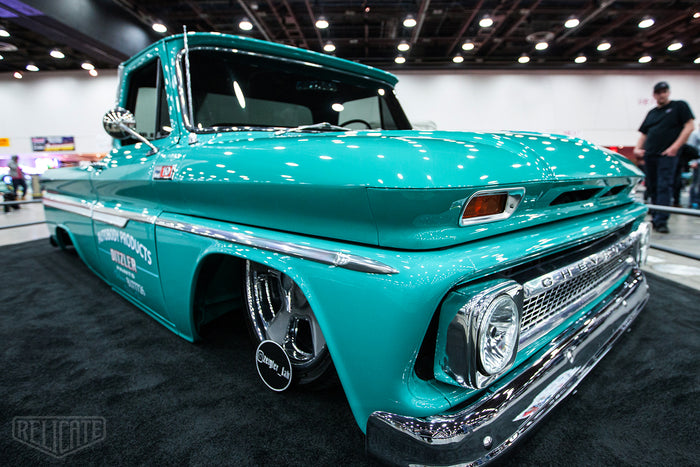 1965 Chevrolet C10 Pickup Zeiglar Relicate Custom Leather Interior