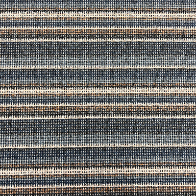 Southwest Style NOS Fabric - Blue Stripe - 7 yards - Relicate Leather Automotive Interior Upholstery