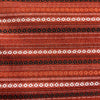 Southwest Style NOS Fabric - Red - Relicate Leather Automotive Interior Upholstery