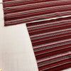 Southwest Style NOS Fabric - Red - 2 pieces - Relicate Leather Automotive Interior Upholstery