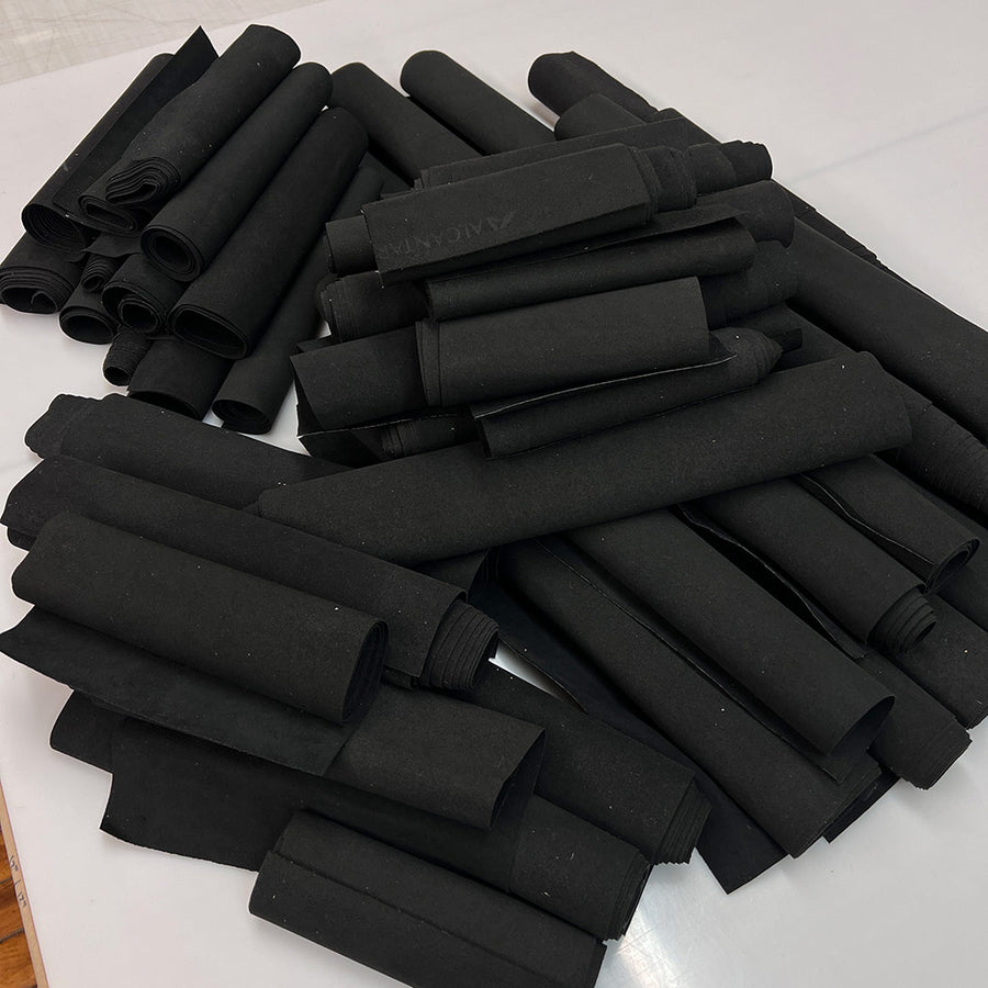 Alcantara Pannel 9040 Black - 47 pieces