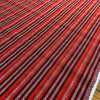 Southwest Style NOS Fabric - Red Stripe - Relicate Leather Automotive Interior Upholstery