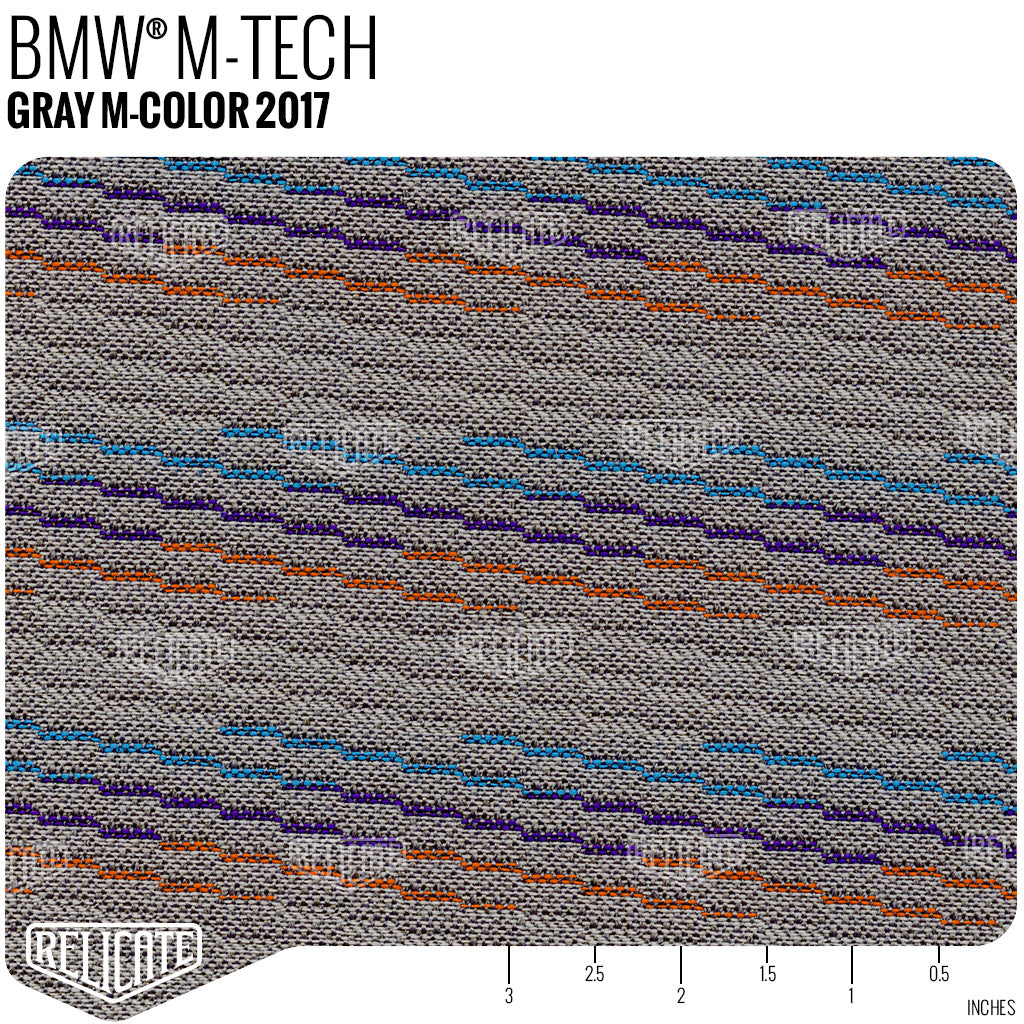 M TECH FABRIC - GRAY M-COLOR Product / M Color - Relicate Leather Automotive Interior Upholstery