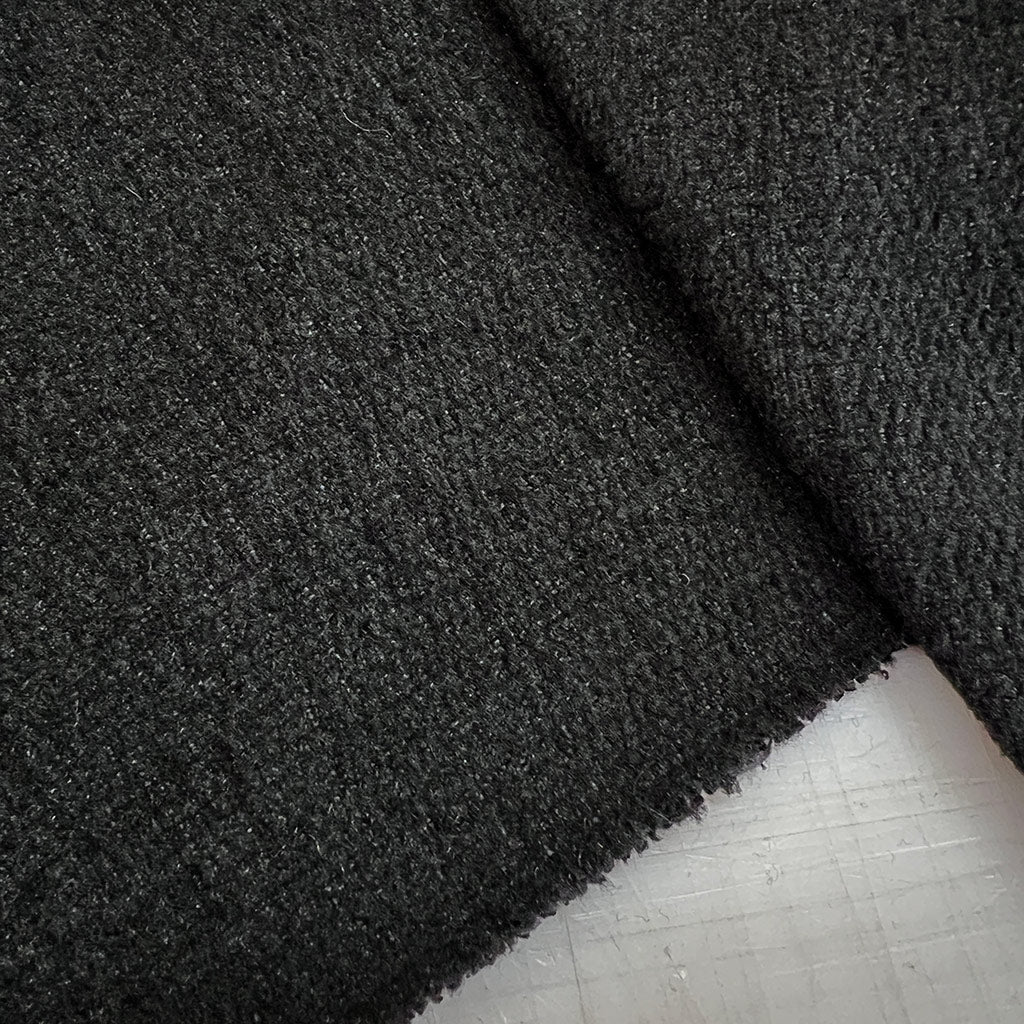 Solid Black Recaro Seating Fabric - Relicate Leather Automotive Interior Upholstery