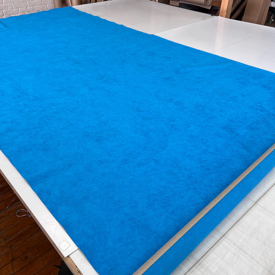 Alcantara Pannel 1934 Cerulean - Relicate Leather Automotive Interior Upholstery