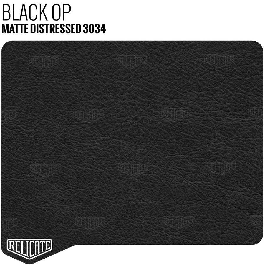 Black Op - 3034 Full Hide - Relicate Leather Automotive Interior Upholstery