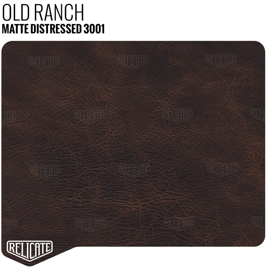 Old Ranch - 3001 Full Hide - Relicate Leather Automotive Interior Upholstery