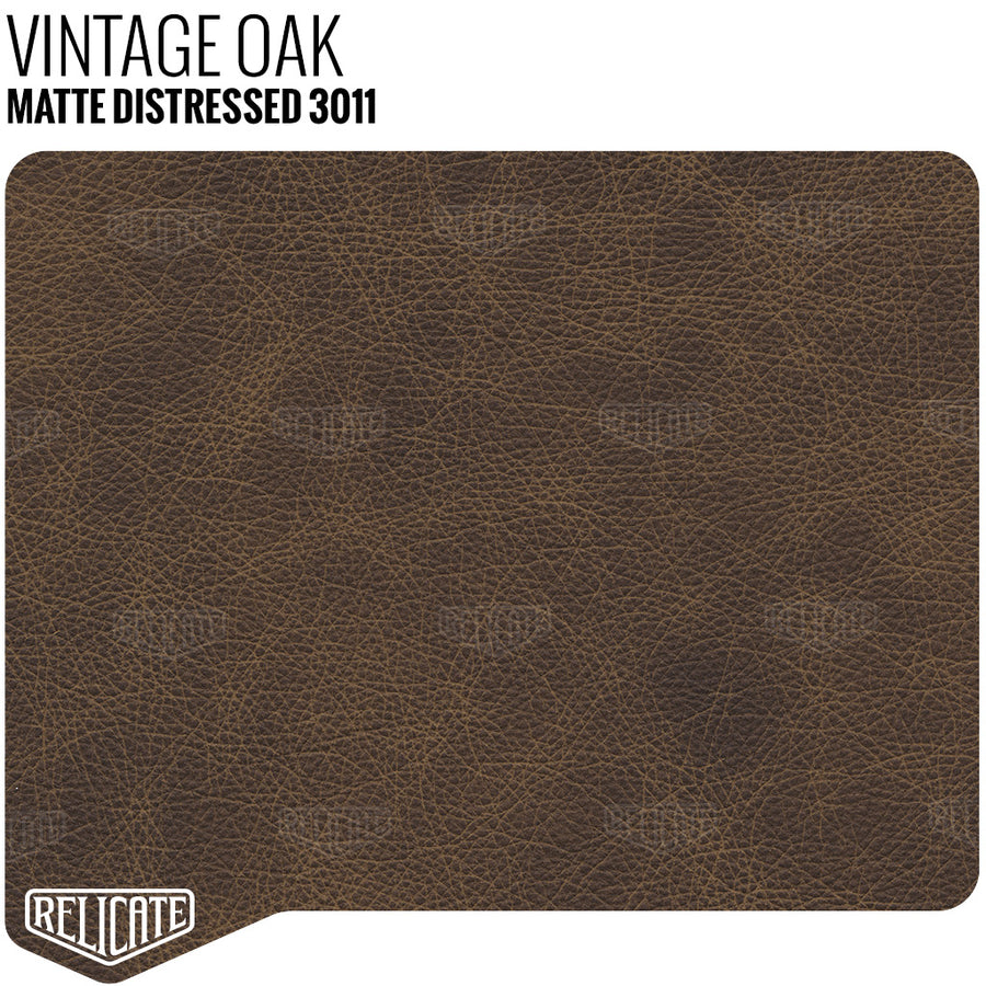 Vintage Oak - 3011 Full Hide - Relicate Leather Automotive Interior Upholstery