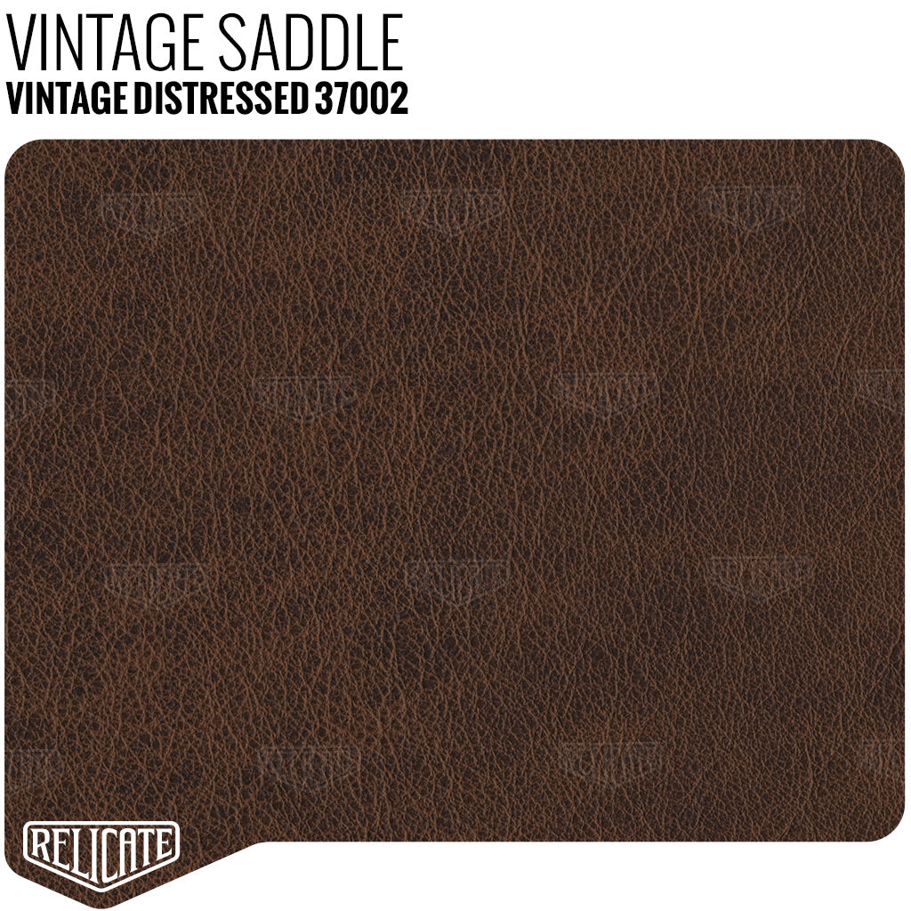 Vintage Saddle - 37002 Full Hide - Relicate Leather Automotive Interior Upholstery