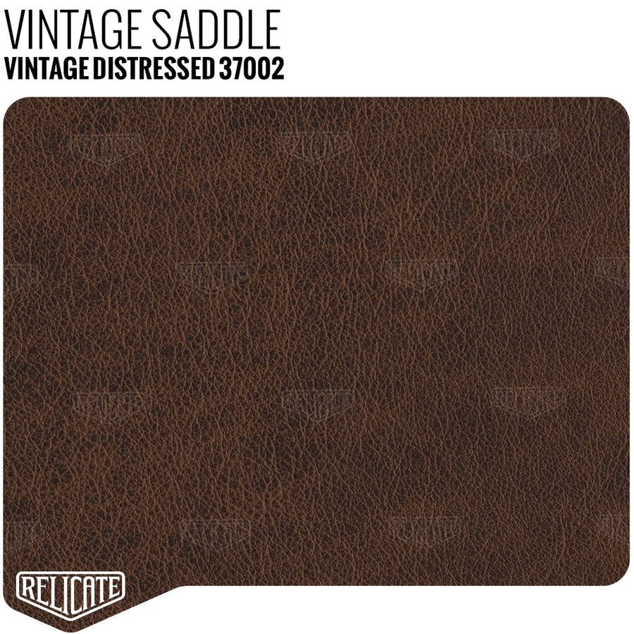 Vintage Saddle - 37002 Full Hide - Relicate Leather Automotive Interior Upholstery