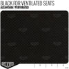 Alcantara Perforated for Ventilated Seats - Black Black / Product - Relicate Leather Automotive Interior Upholstery