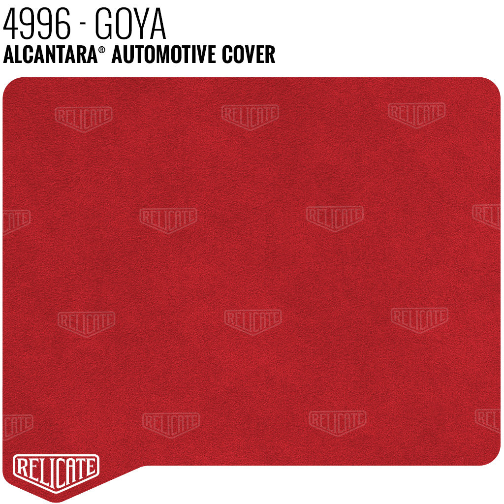 Alcantara Auto Cover - 4996 Goya YARDAGE - Relicate Leather Automotive Interior Upholstery