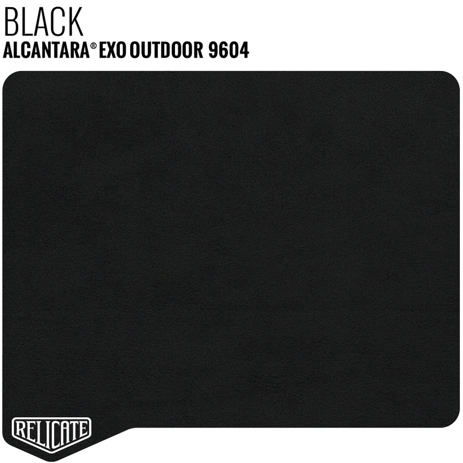 Alcantara EXO Outdoor Product / EXO 9604 Black - Relicate Leather Automotive Interior Upholstery