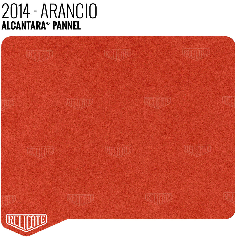 Alcantara Auto Panel - 2014 Arancio YARDAGE - Relicate Leather Automotive Interior Upholstery