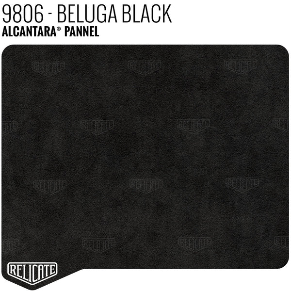 Alcantara Auto Panel - 9806 Beluga Black - Relicate
