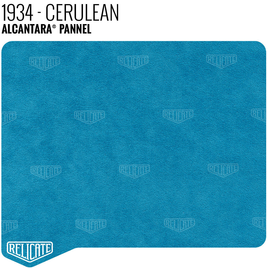 Alcantara Auto Panel - 1934 Cerulean YARDAGE - Relicate Leather Automotive Interior Upholstery