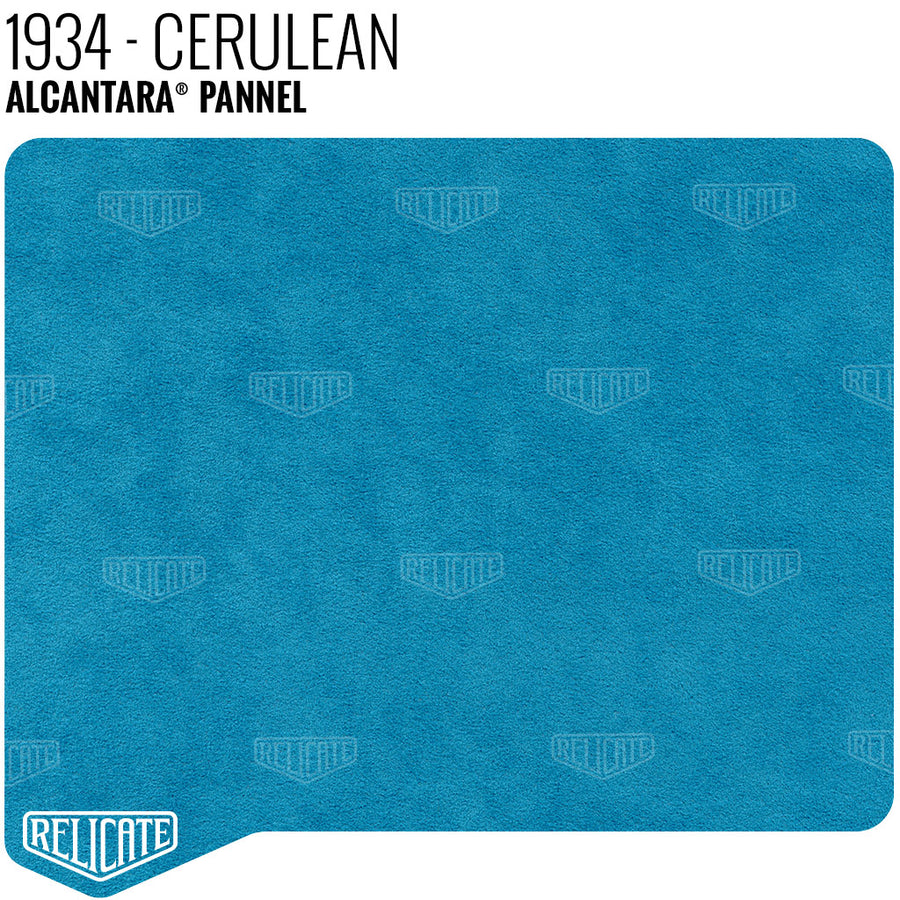 Alcantara Auto Panel - 1934 Cerulean YARDAGE - Relicate Leather Automotive Interior Upholstery