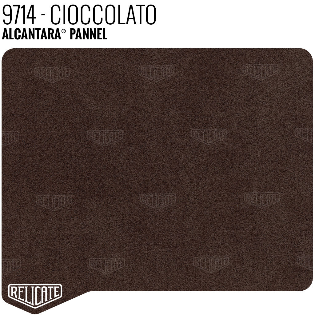 Alcantara Auto Panel - 9714 Cioccolato YARDAGE - Relicate Leather Automotive Interior Upholstery