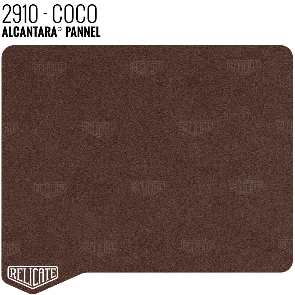 Alcantara Auto Panel - 2910 Coco YARDAGE - Relicate Leather Automotive Interior Upholstery