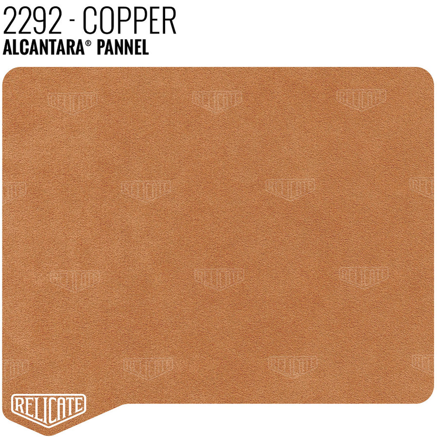 Alcantara Auto Panel - 2292 Copper YARDAGE - Relicate Leather Automotive Interior Upholstery