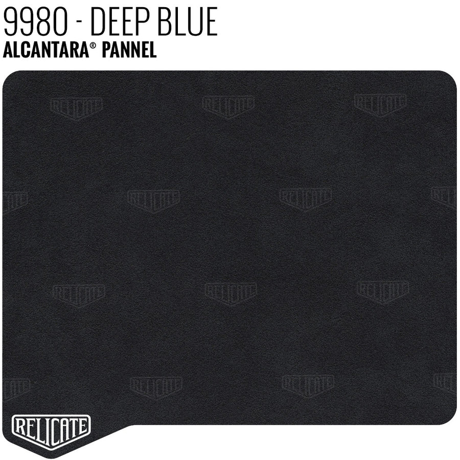 Alcantara Auto Panel - 9980 Deep Blue YARDAGE - Relicate Leather Automotive Interior Upholstery