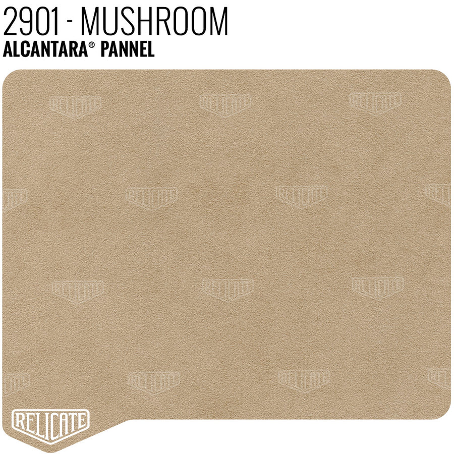 Alcantara Auto Panel - 2901 Mushroom YARDAGE - Relicate Leather Automotive Interior Upholstery