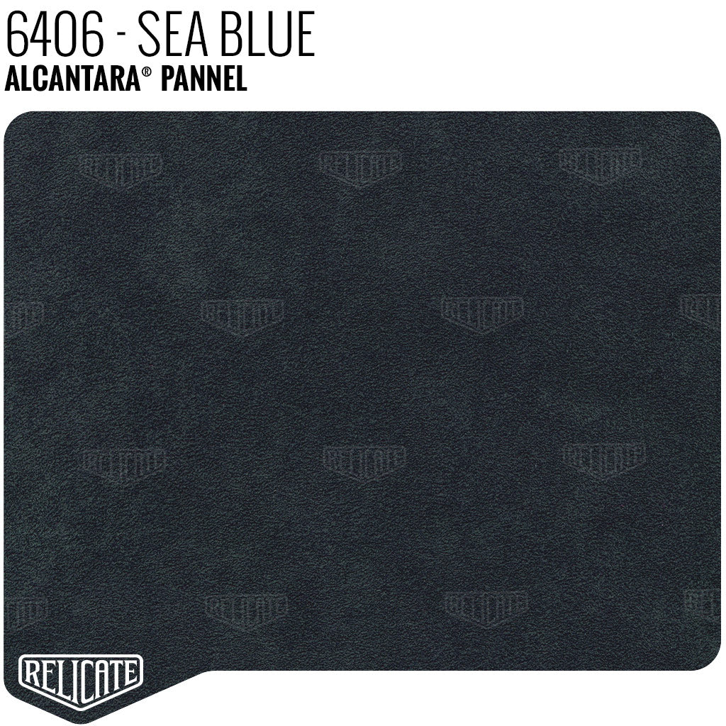 Alcantara Auto Panel - 6406 Sea Blue YARDAGE - Relicate Leather Automotive Interior Upholstery