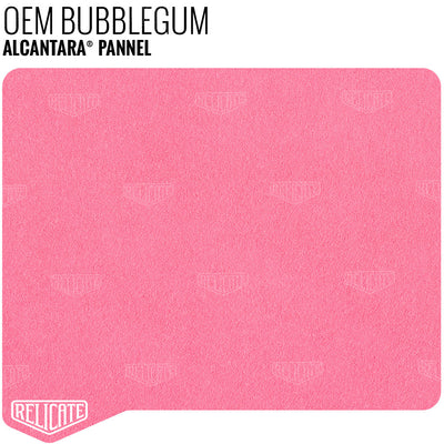 Alcantara Pannel - Bubblegum YARDAGE - Relicate Leather Automotive Interior Upholstery