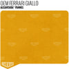 Alcantara Pannel - Ferrari Giallo (Yellow) YARDAGE - Relicate Leather Automotive Interior Upholstery