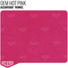 Alcantara Pannel - Hot Pink YARDAGE - Relicate Leather Automotive Interior Upholstery